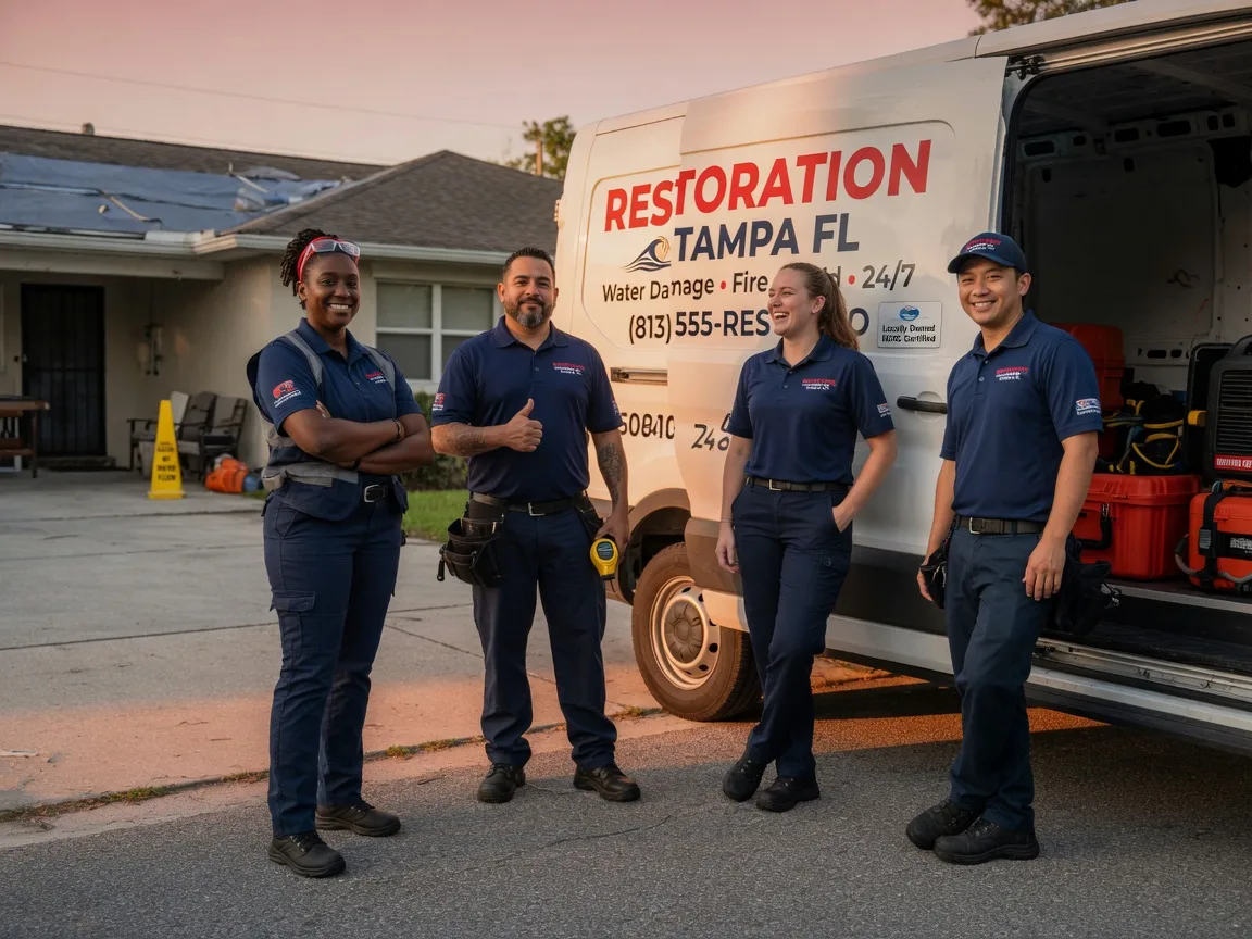 Water Damage Restoration company in Dennis, TX